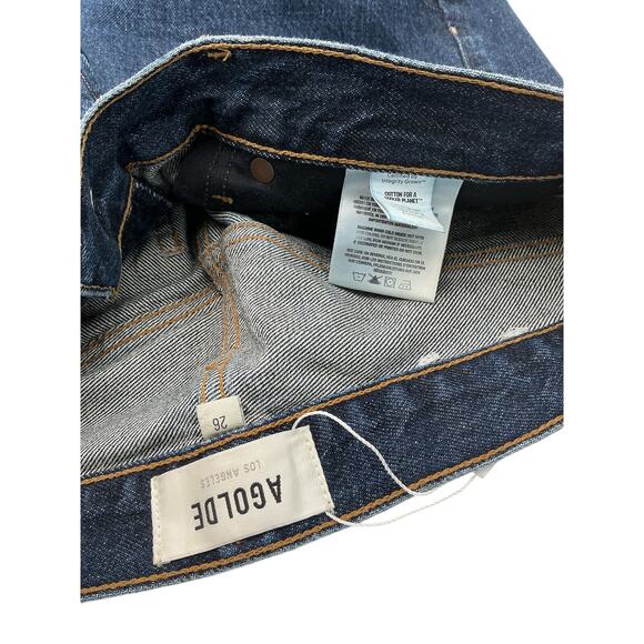 Agolde Blue Low Curve Jeans Size 26 - Picture 4 of 4